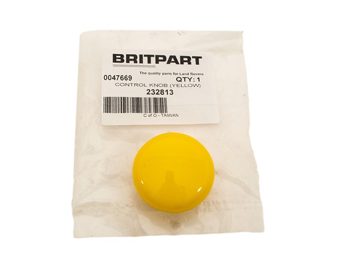 CONTROL KNOB (YELLOW)