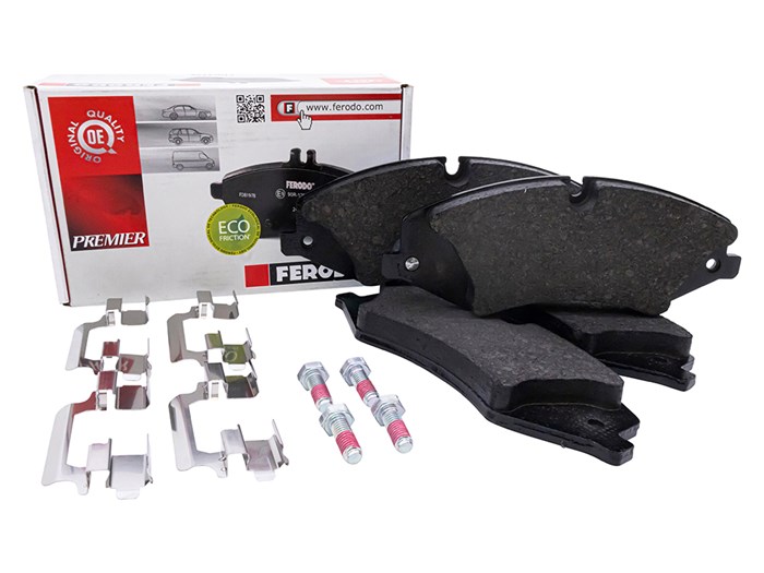 BRAKE PADS - WITH SPRINGS