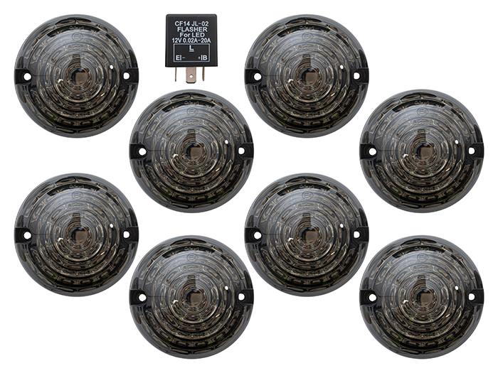 Smoked LED Light Kit