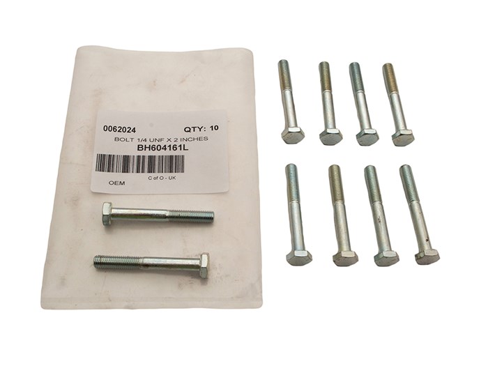 BOLT 1/4 UNF X 2 INCHES