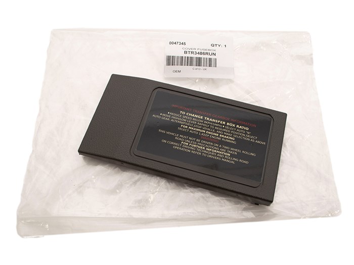 COVER FUSEBOX