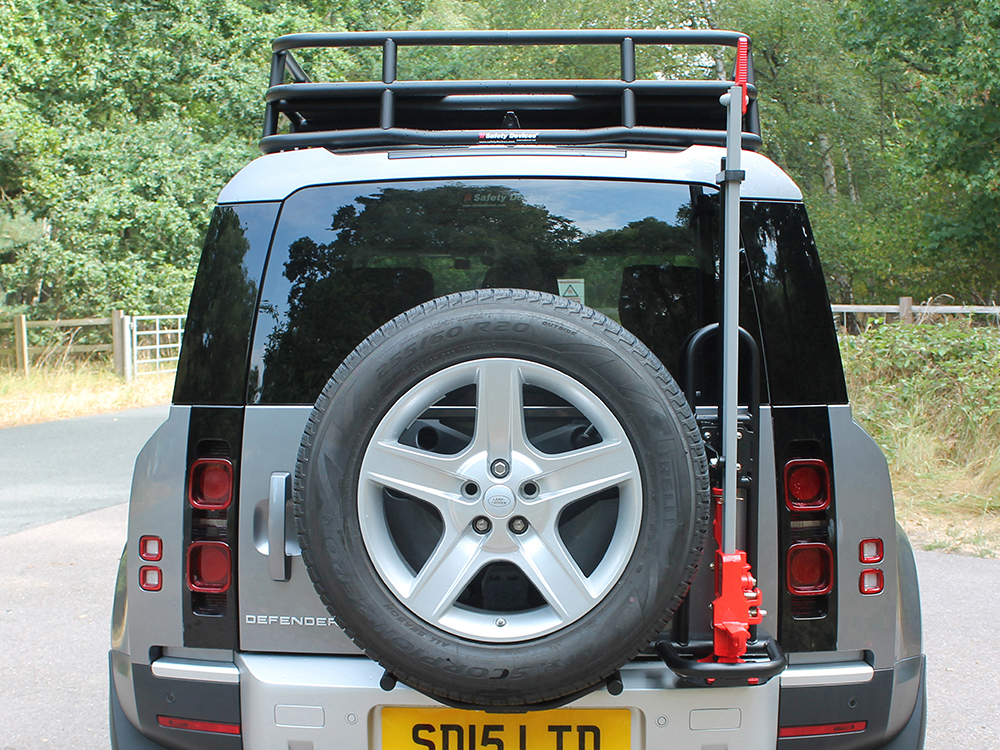 Spare Wheel Cradle & Jack Mount — afbeelding 3