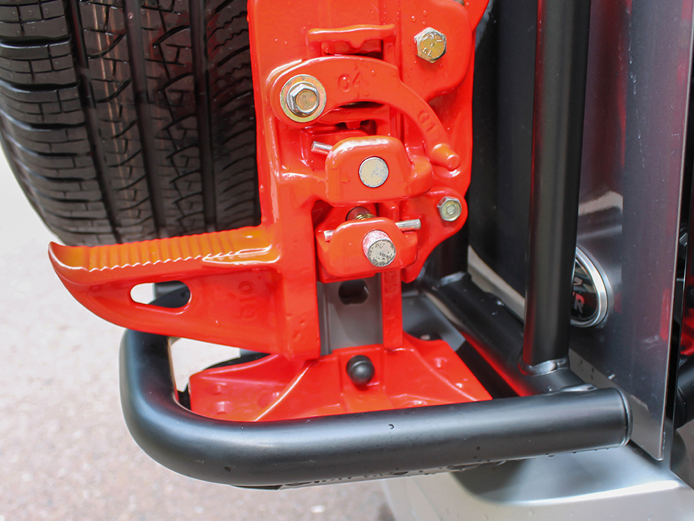 Spare Wheel Cradle & Jack Mount — afbeelding 4