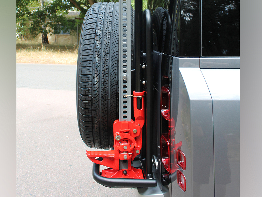 Spare Wheel Cradle & Jack Mount — afbeelding 5