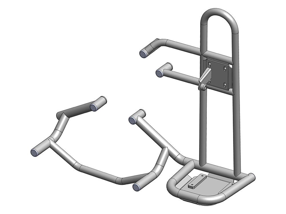 Spare Wheel Cradle & Jack Mount — afbeelding 8