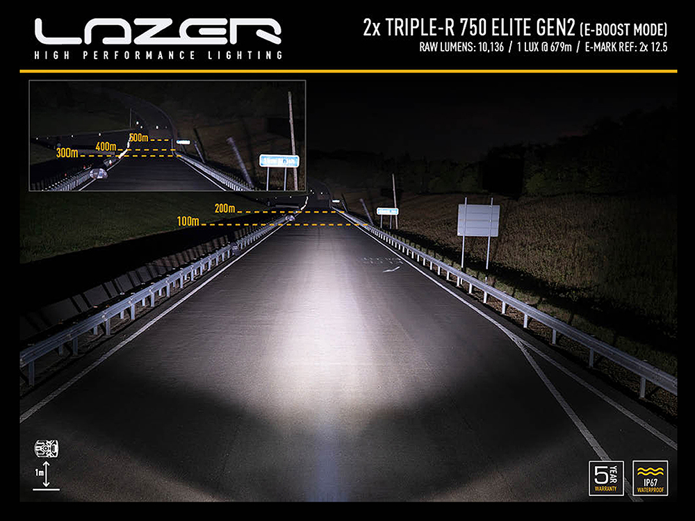 Triple-R 750 Elite LED Spotlights Grille Integration Kit — afbeelding 6