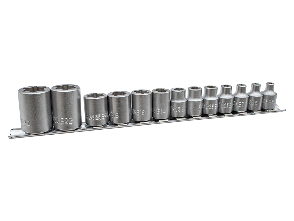 Flat Cut Star Socket Set — afbeelding 2