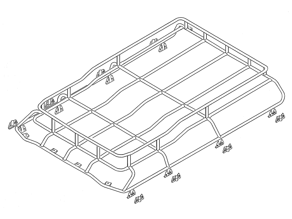 ‘Highlander’ Roof Rack — afbeelding 6
