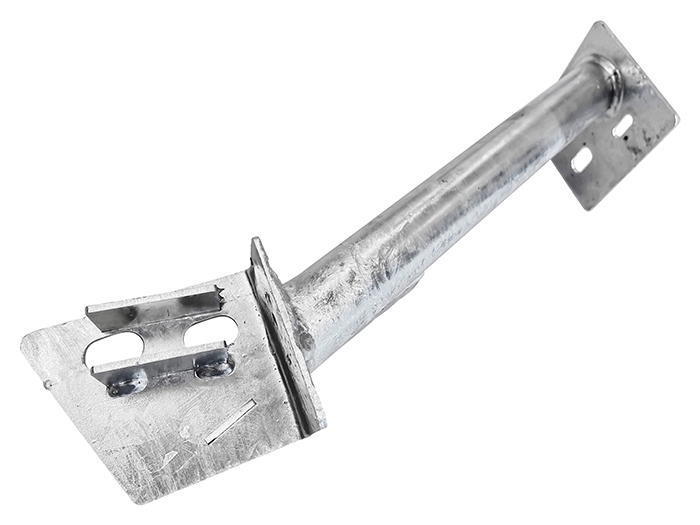 Galvanised Rear Tubular Seat Belt To Chassis Bracket — afbeelding 2
