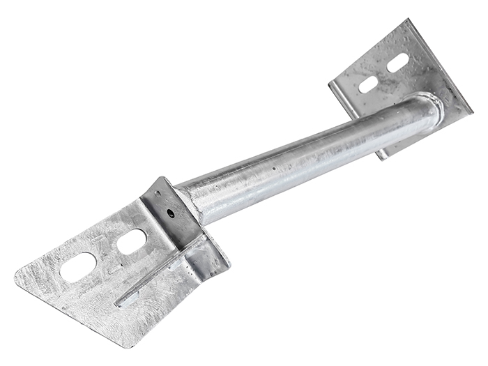 Galvanised Rear Tubular Seat Belt To Chassis Bracket