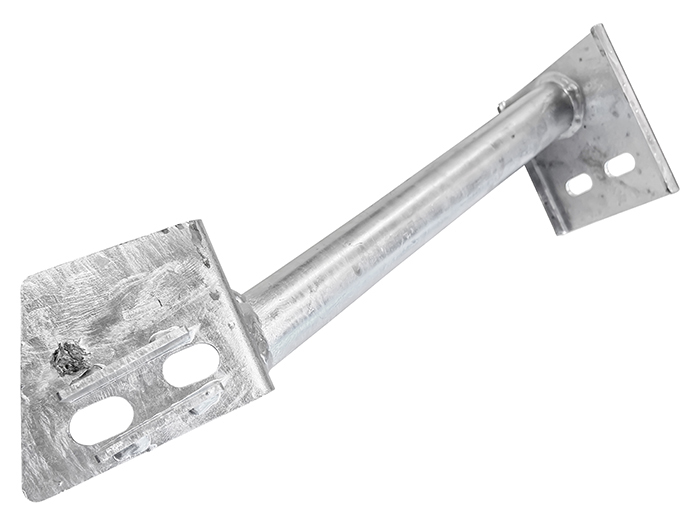 Galvanised Rear Tubular Seat Belt To Chassis Bracket — afbeelding 2