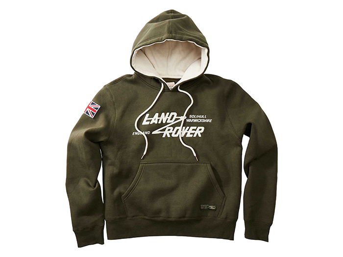 Red Canoe Bronze Green Hoodie