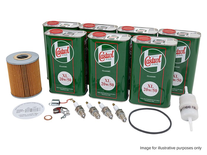Britpart Service Kit With Castrol 20W-50 Oil