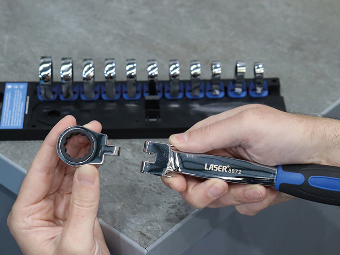 Laser Multi-Head Ratchet Spanner Set — afbeelding 2