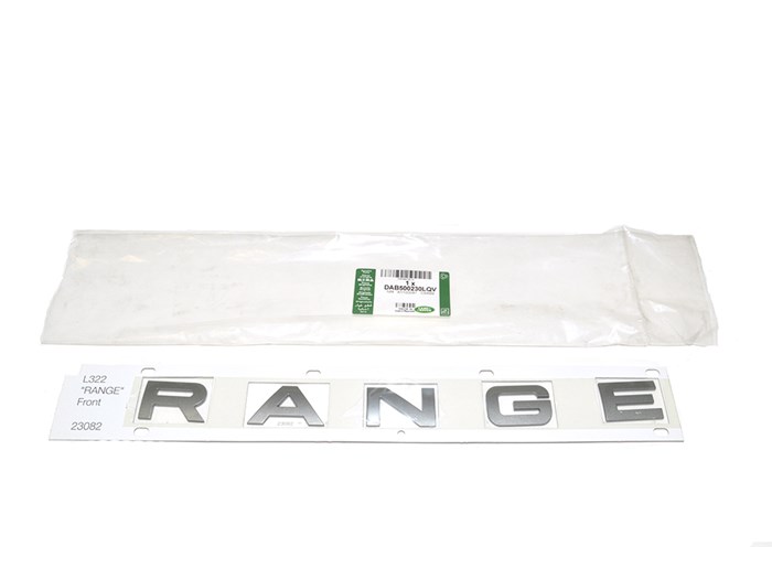 DECAL - NAME PLATE