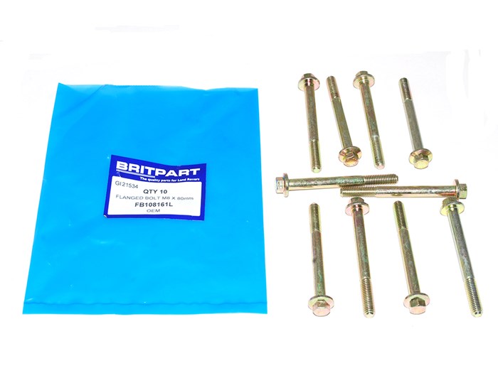 FLANGED BOLT M8 X 80mm