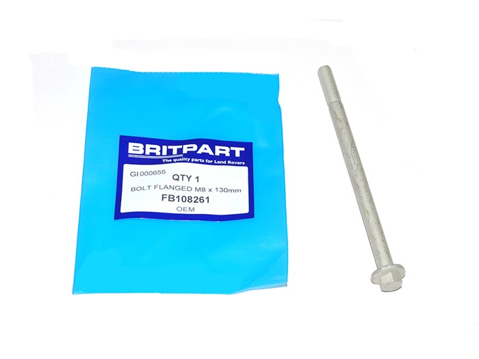 BOLT FLANGED M8 x 130mm
