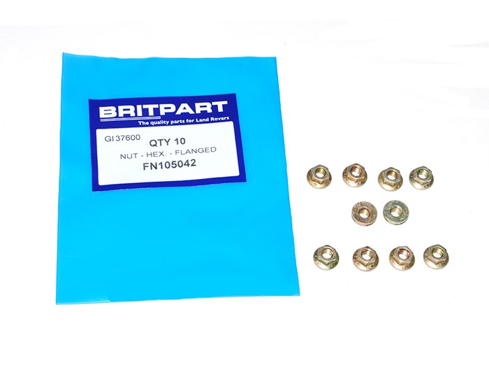 NUT - HEX - FLANGED