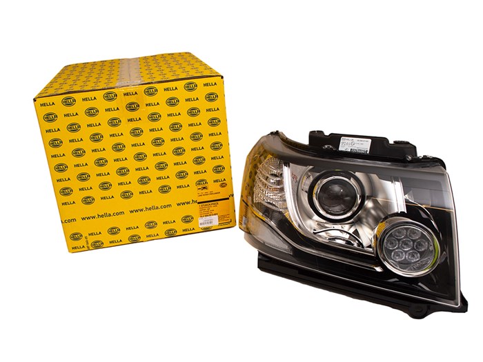 HEADLAMP AND FLASHER RH