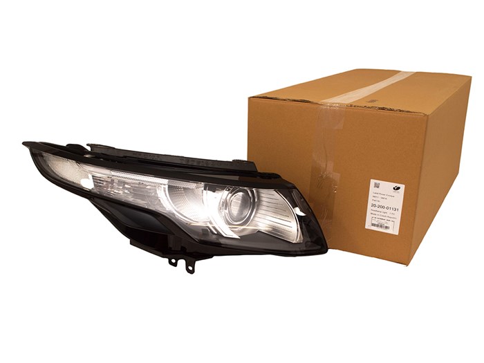 HEADLAMP AND FLASHER RH