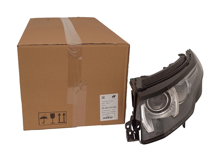 HEADLAMP AND FLASHER LH
