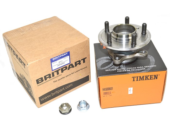 HUB AND BEARING WHEEL