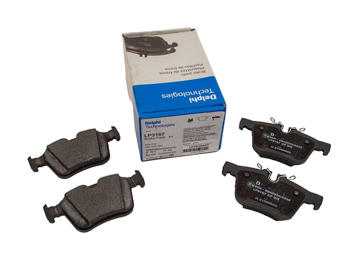 BRAKE PADS - WITH SPRINGS