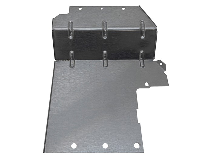 Galvanised Inner Front Wing Mudshield