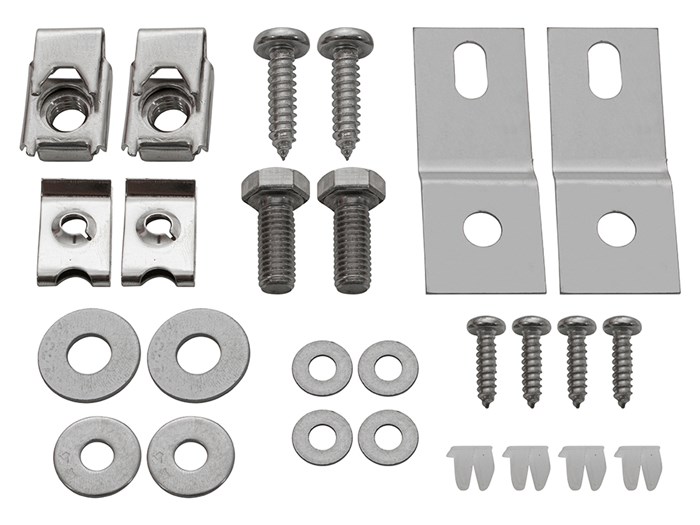 Stainless Steel Air-Con Mounting Bracket Set