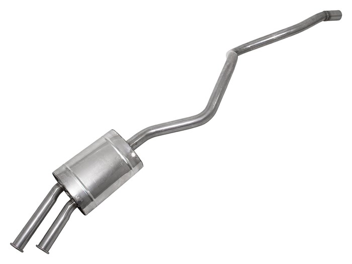 Rear Tailpipe & Silencer