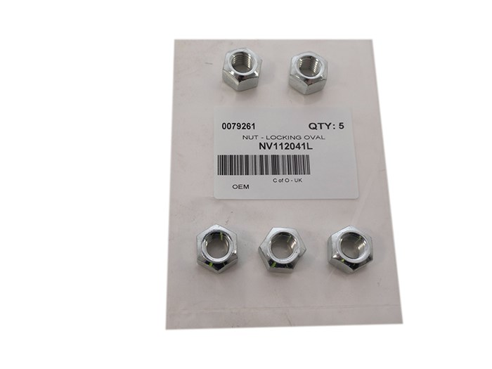 NUT - LOCKING OVAL