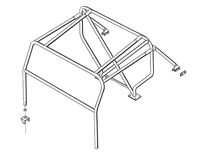 Safety Devices Roll Cage — afbeelding 2