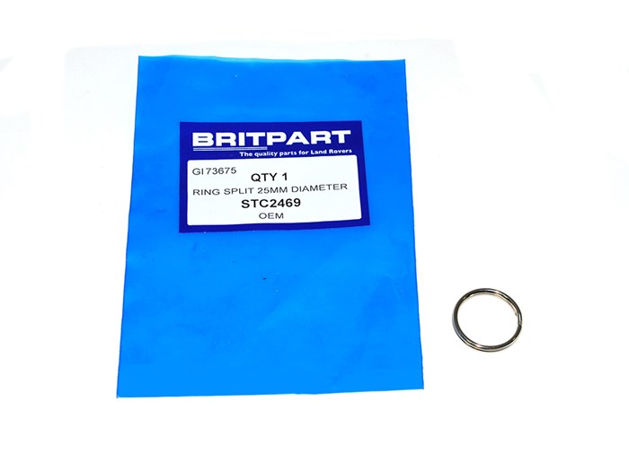 RING SPLIT 25MM DIAMETER