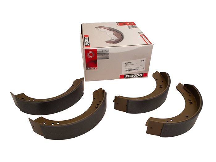 BRAKE SHOE SET REAR LWB