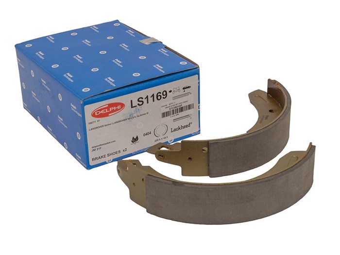 BRAKE SHOE SET-HAND BRAKE