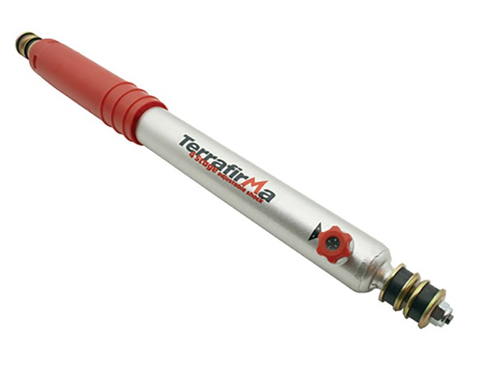 LONG TRAVEL SHOCK - 4 STAGE ADJUSTABLE - +5 INCH PIN TO PIN - D1/DF/R1
