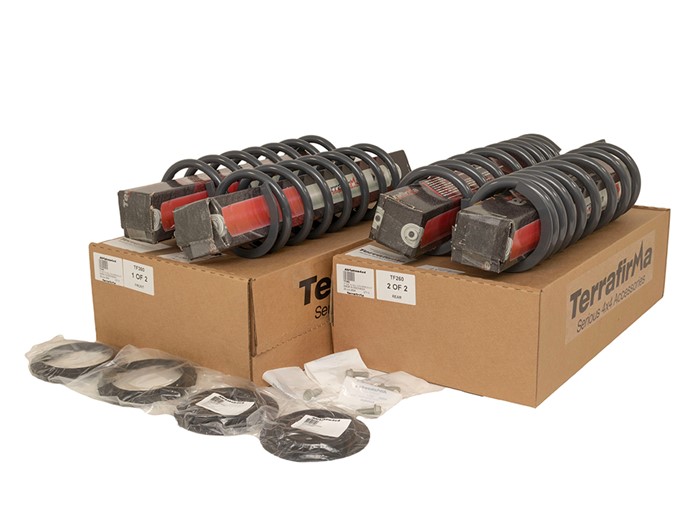 AIR 2 COIL CONV KIT D2 HEAVY LOAD +3in TRAVEL 4-STAGE ADJUSTABLE SHOCK