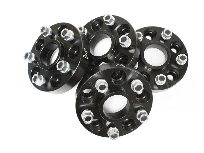 WHEEL SPACERS 30MM SET OF 4 - BLACK - D2/R2