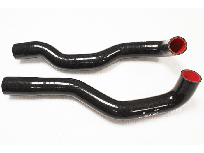 TERRAFIRMA SILICONE INTERCOOLER HOSE KIT BLACK 90/110/130 TD4