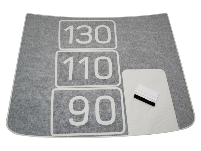 Bonnet Decal